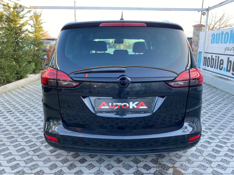 Opel Zafira 1.6i-150кс= 7МЕСТА= 6СКОРОСТИ= ФАБРИЧЕН CNG= АВТОП, снимка 4 - Автомобили и джипове - 44498452