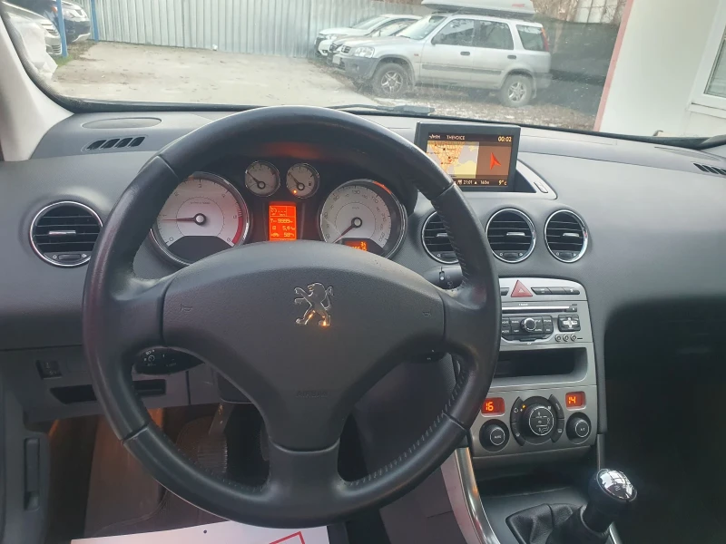 Peugeot 308 1.6 HDI  SPORR KOJA NAVI PODGREV EURO 5, снимка 9 - Автомобили и джипове - 52804758