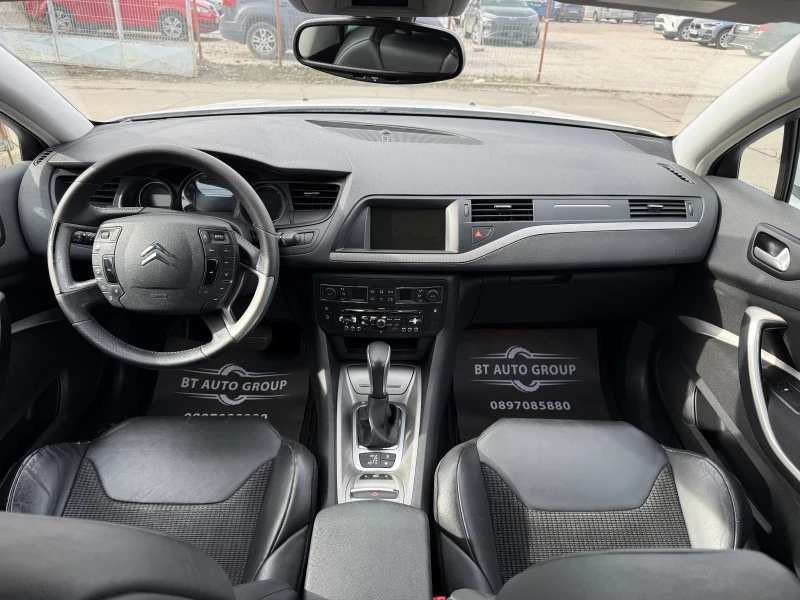 Citroen C5 2.0HDI /АВТОМАТИК/КОЖА/ПОДГРЕВ, снимка 13 - Автомобили и джипове - 53557126