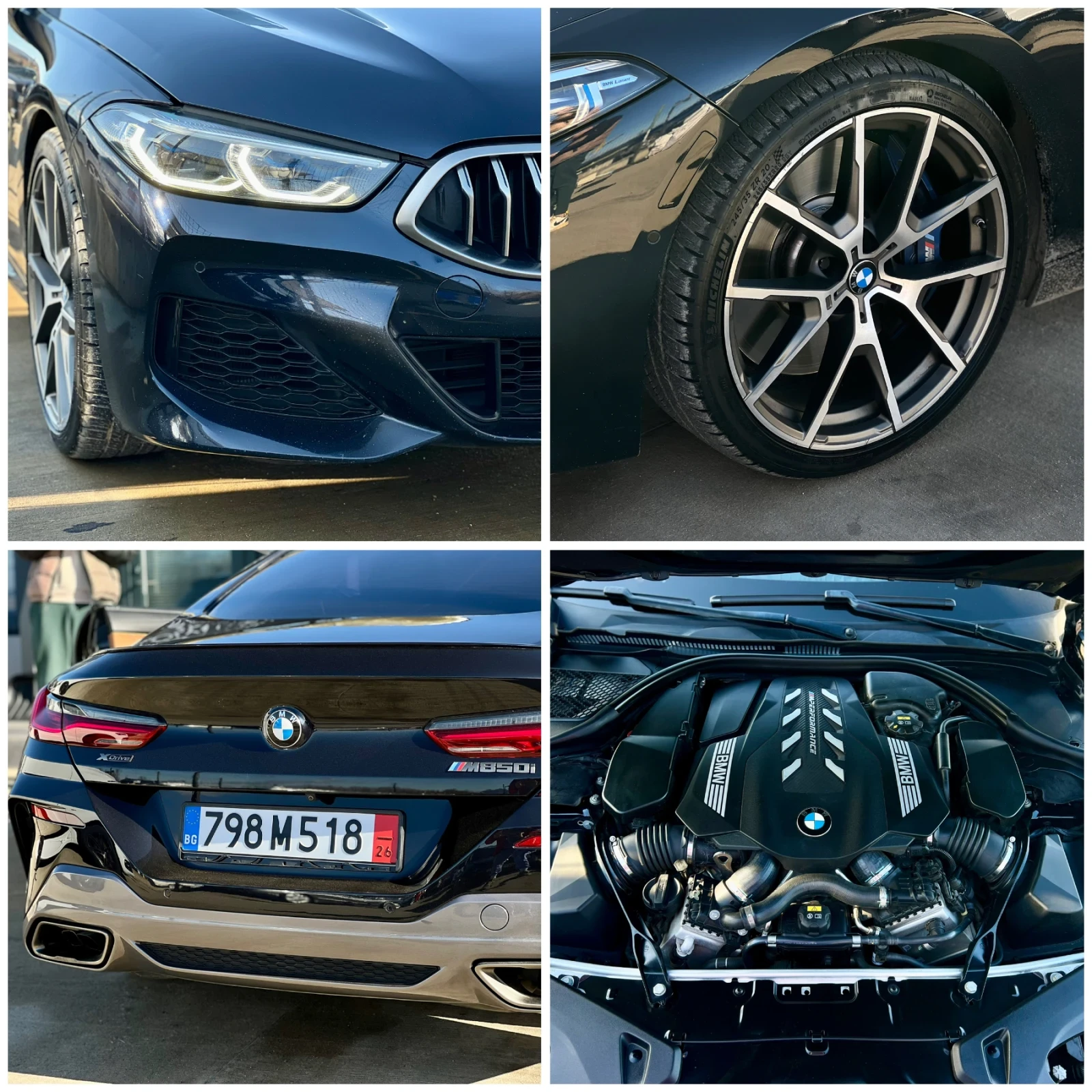 BMW 850 M PA��� / HARMAN KARDON / 360 / �������/��������� | Mobile.bg � ����������� 16