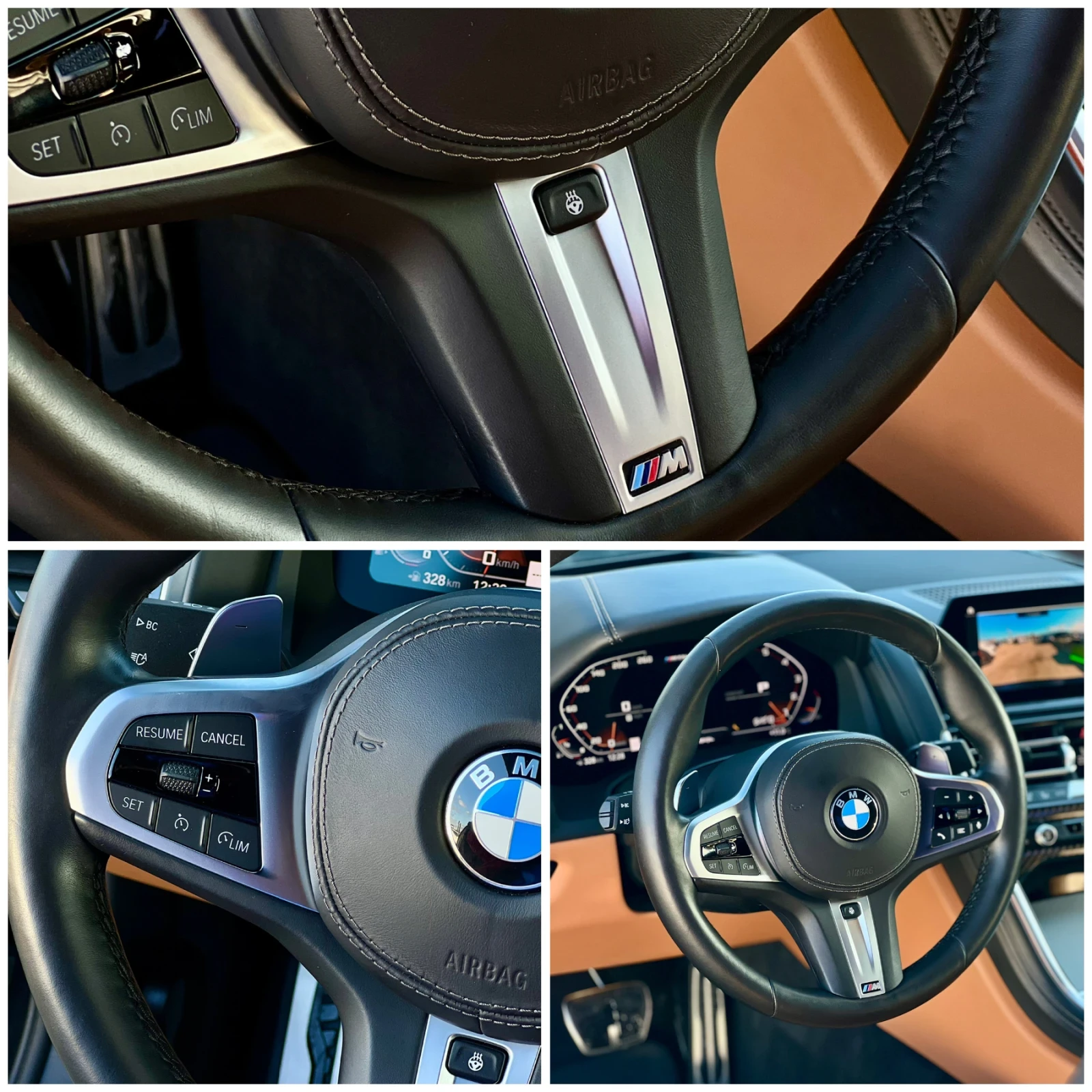 BMW 850 M PA��� / HARMAN KARDON / 360 / �������/��������� | Mobile.bg � ����������� 9