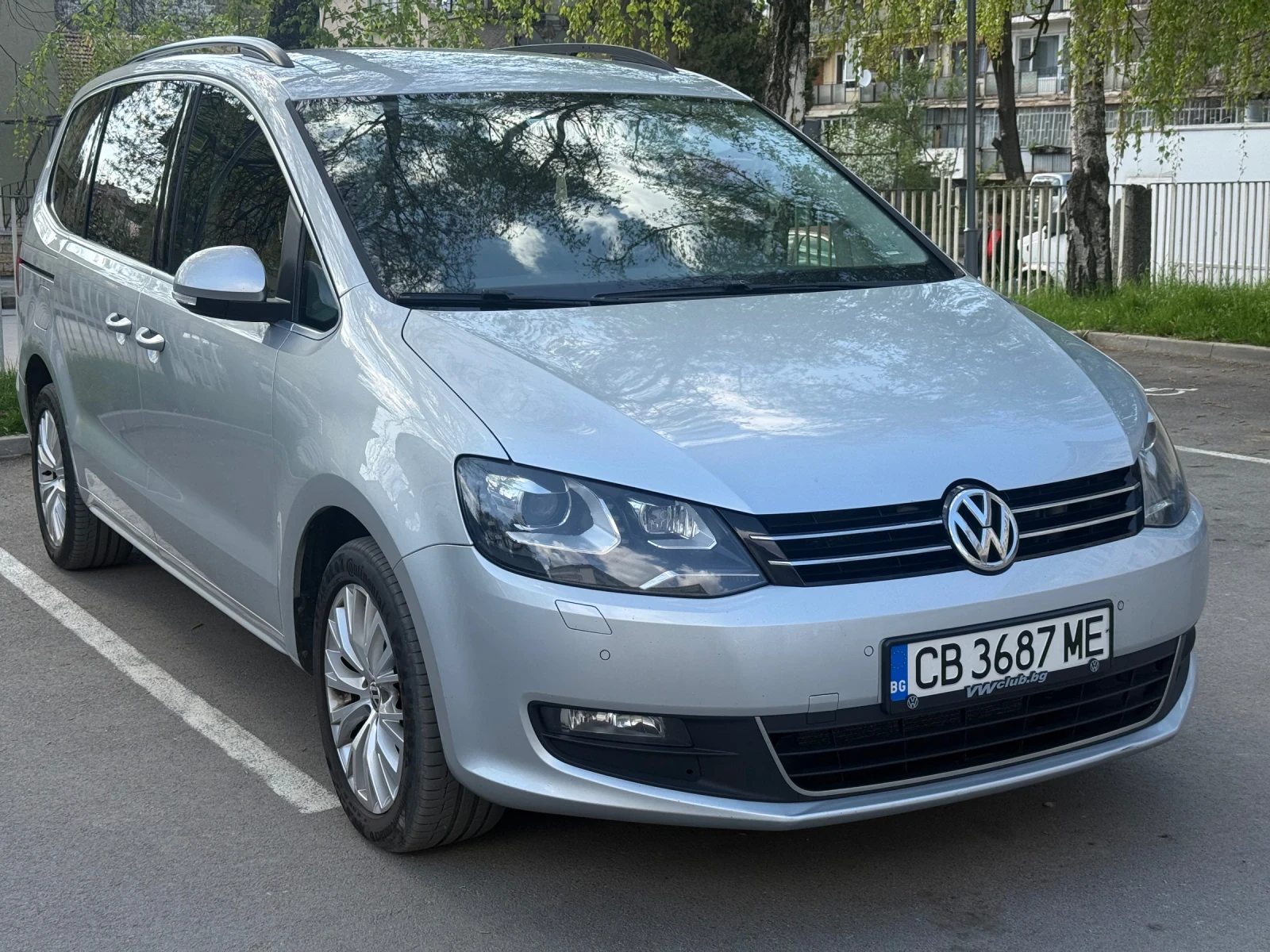VW Sharan 2.0 TDI 140, снимка 1 - Автомобили и джипове - 54781455