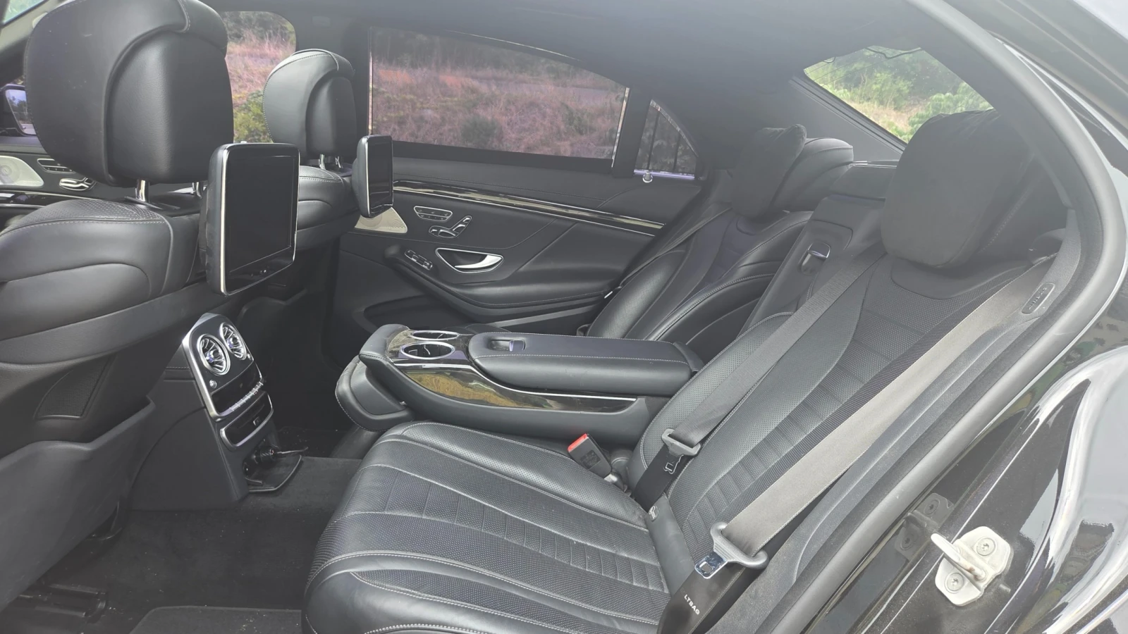 Mercedes-Benz S 500 L 4MATIC S63 AMG PKG * КРАЙНА ЦЕНА* TV ЕКРАНИ, снимка 6 - Автомобили и джипове - 56242224