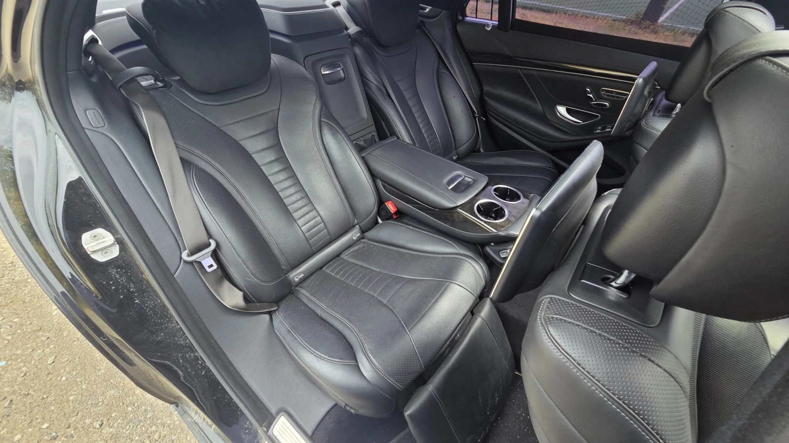 Mercedes-Benz S 500 L 4MATIC S63 AMG PKG * КРАЙНА ЦЕНА* TV ЕКРАНИ, снимка 15 - Автомобили и джипове - 56242224