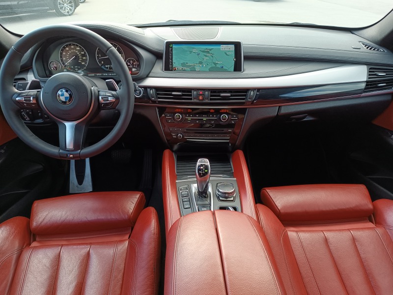 BMW X6 M50D-NIGHT VISION-DISTRONIC-КАМЕРИ-ПОДГРЕВ-HARMAN, снимка 12 - Автомобили и джипове - 45251906