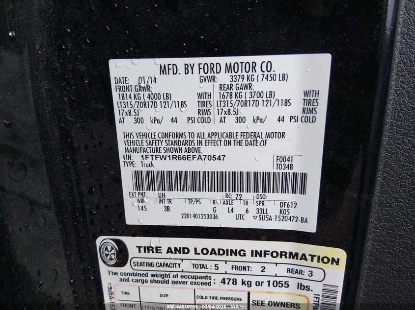 Ford F150 4WD SuperCrew 145" SVT Raptor | Mobile.bg � ����������� 9