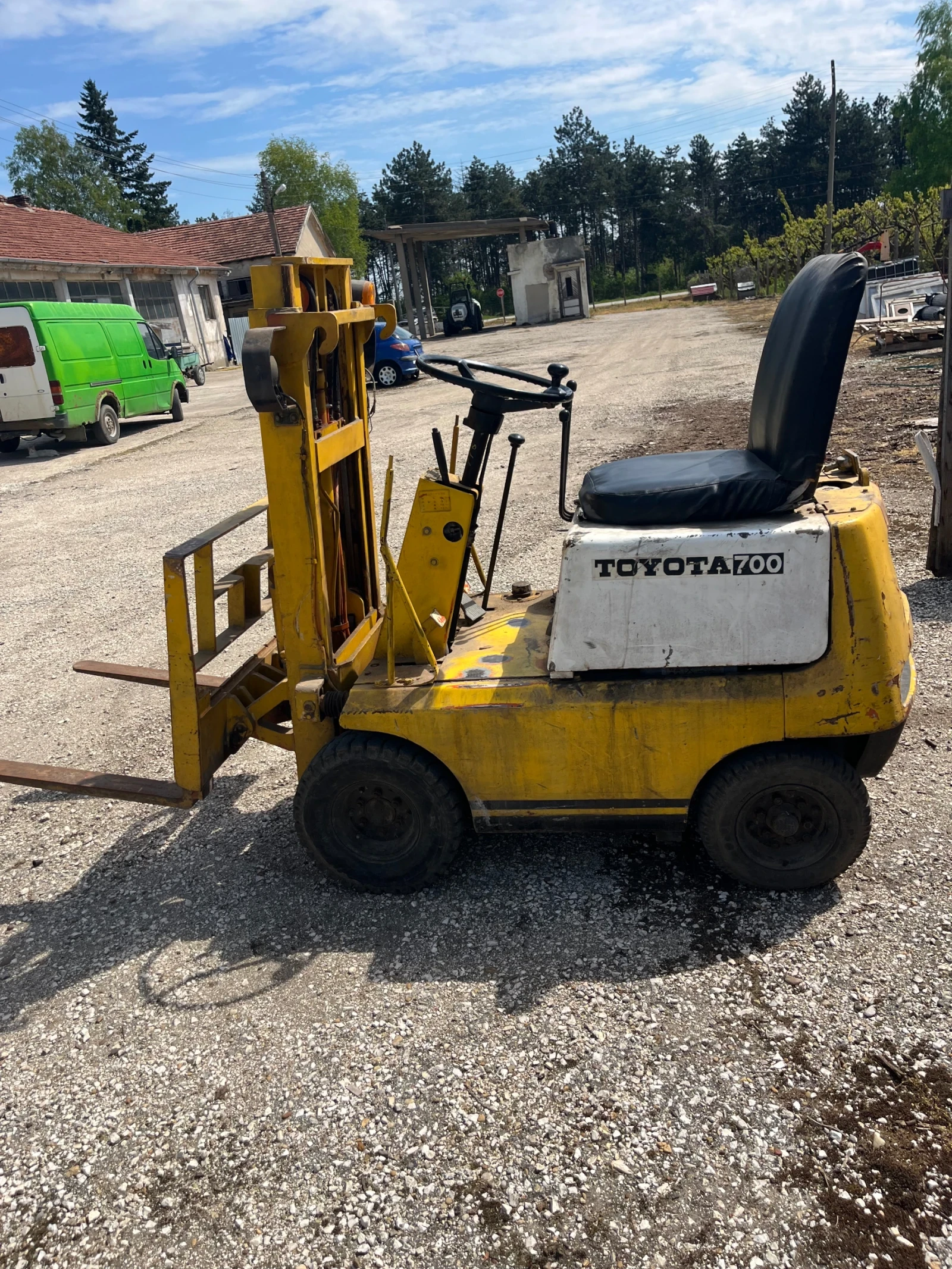 Мотокар Toyota бензин, снимка 7 - Индустриална техника - 54253599