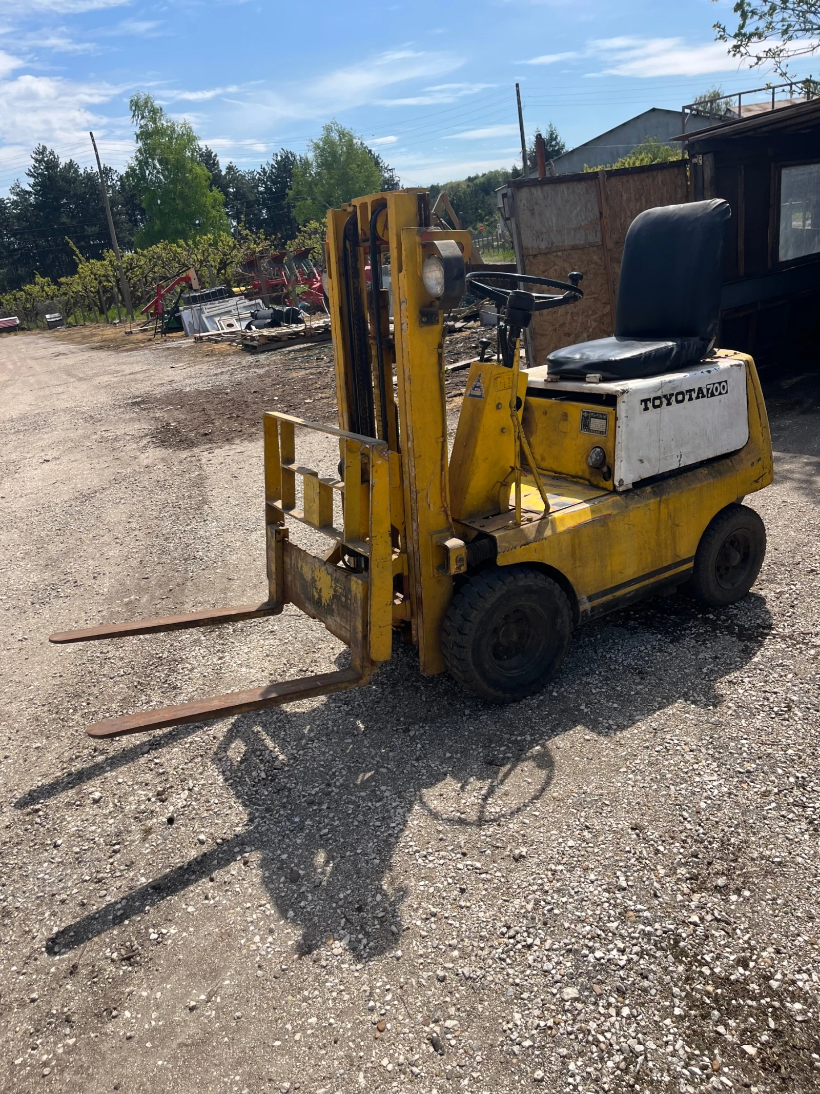 Мотокар Toyota бензин, снимка 6 - Индустриална техника - 54253599