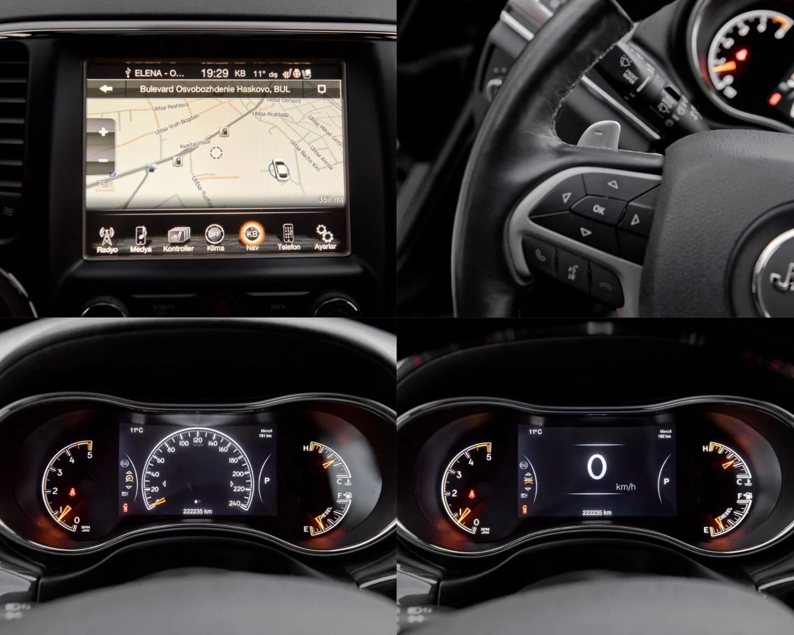 Jeep Grand cherokee  Jeep Grand Cherokee 2016 г. 3.0 Diesel, снимка 11 - Автомобили и джипове - 54157888