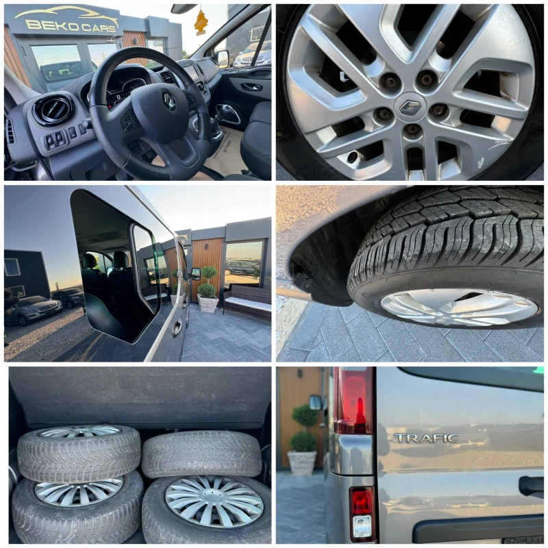 Renault Trafic 9-местен внос от Белгия, снимка 13 - Бусове и автобуси - 47713624