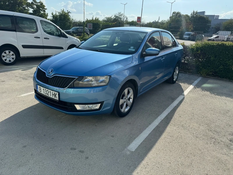 Skoda Rapid 1.6 tdi sedan, снимка 1 - Автомобили и джипове - 47096723