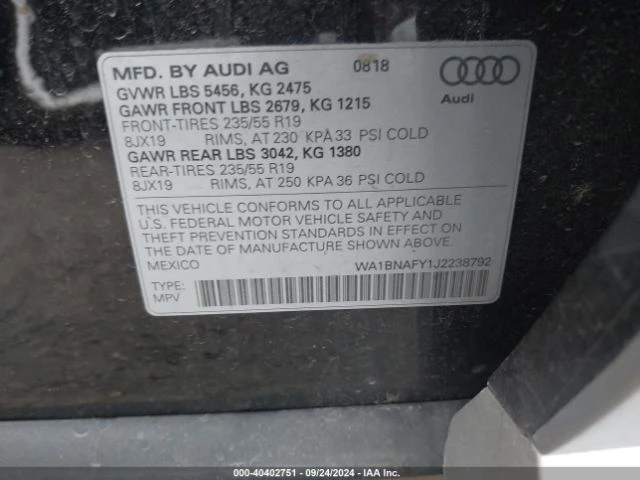 Audi Q5 2.0T PREMIUM, снимка 11 - Автомобили и джипове - 48494327