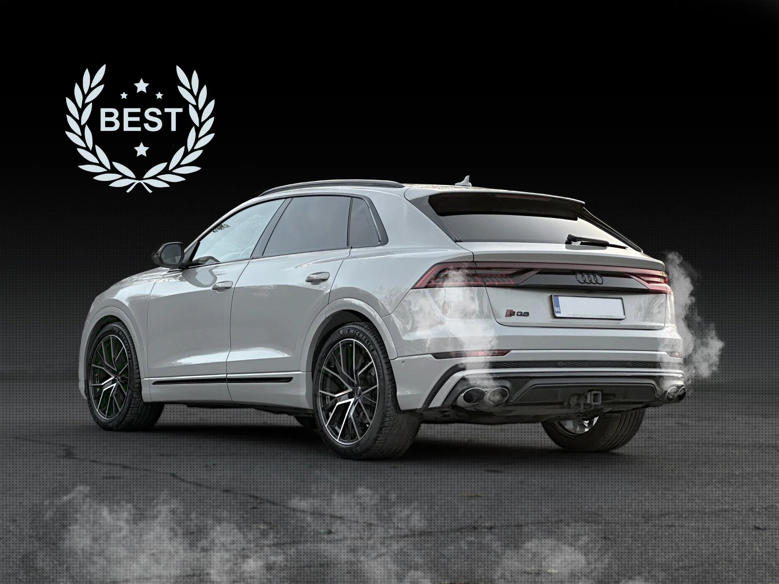 Audi SQ8 2022/ 507 HP/ 48000 KM/ обслужена/ зимни + летни, снимка 3 - Автомобили и джипове - 52415516
