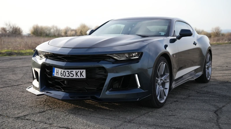 Chevrolet Camaro 46, 000км; V6 FACELIFT; 350КС; CARFAX БЕЗ ЩЕТИ, снимка 2 - Автомобили и джипове - 52662563