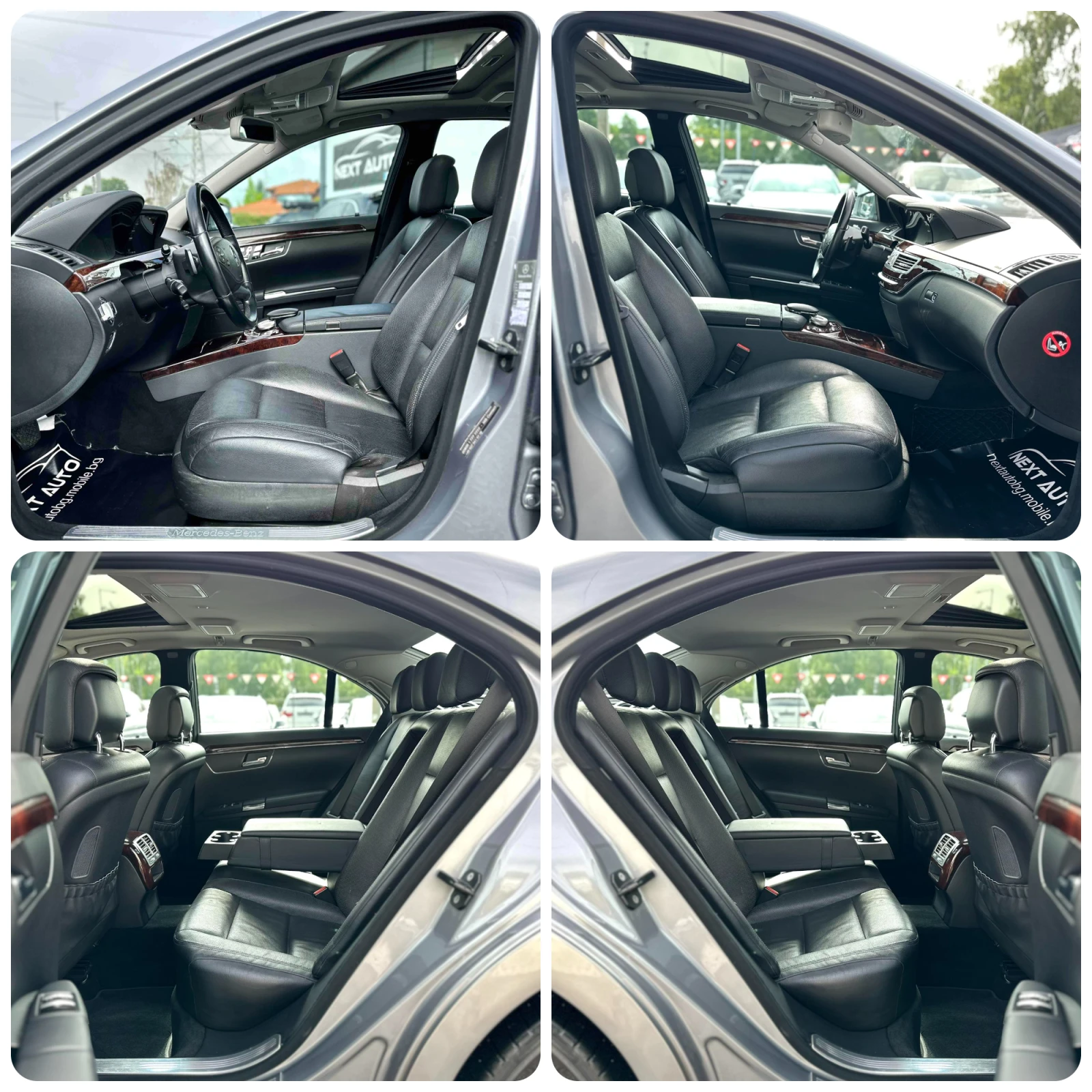 Mercedes-Benz S 350 3.0D 258HP 4MATIC NIGHT VISION SOFT CLOSE FULL E6A, снимка 11 - Автомобили и джипове - 55035708