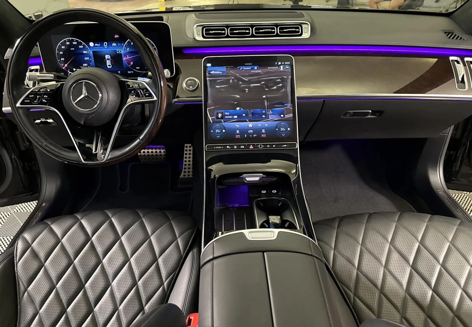Mercedes-Benz S 500 Long 4Matic AMG-Line, снимка 5 - Автомобили и джипове - 55938338