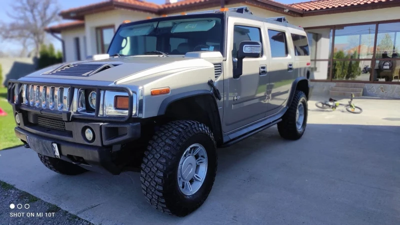 Hummer H2 325 к.с. 6000 куб.  Топ СЪСТОЯНИЕ , снимка 5 - Автомобили и джипове - 52469195