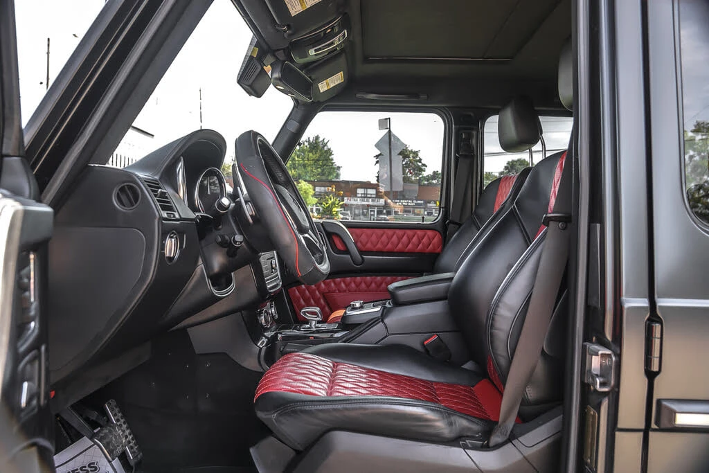 Mercedes-Benz G 63 AMG * АВТО КРЕДИТ* ЦЕНА ДО БГ * СЕРВИЗНА ИСТОРИЯ *  - изображение 8