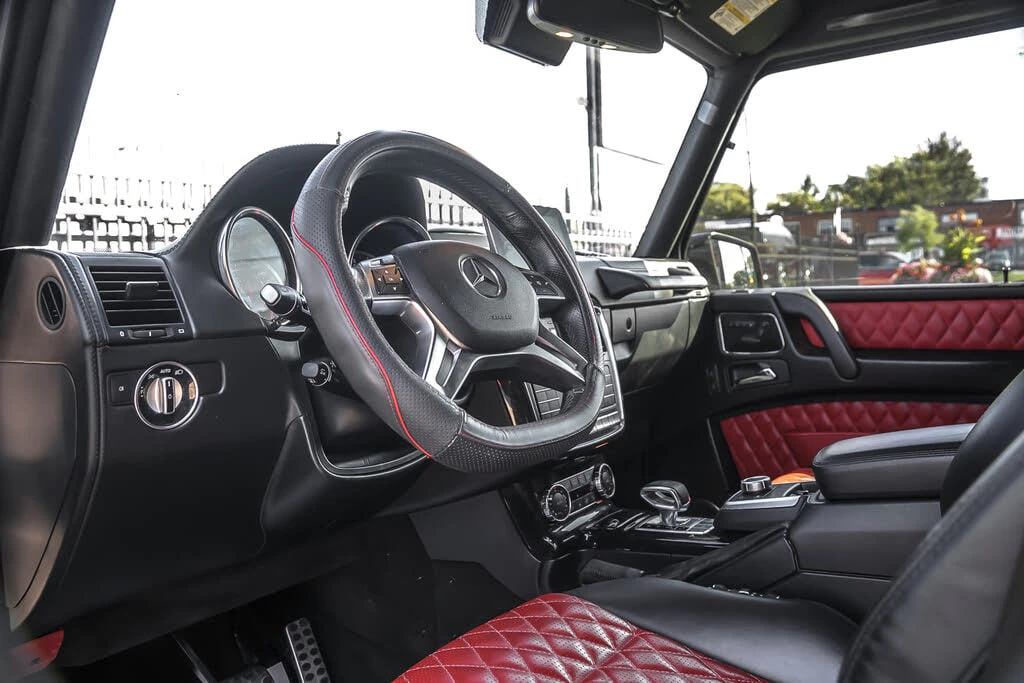 Mercedes-Benz G 63 AMG * АВТО КРЕДИТ* ЦЕНА ДО БГ * СЕРВИЗНА ИСТОРИЯ *  - изображение 9