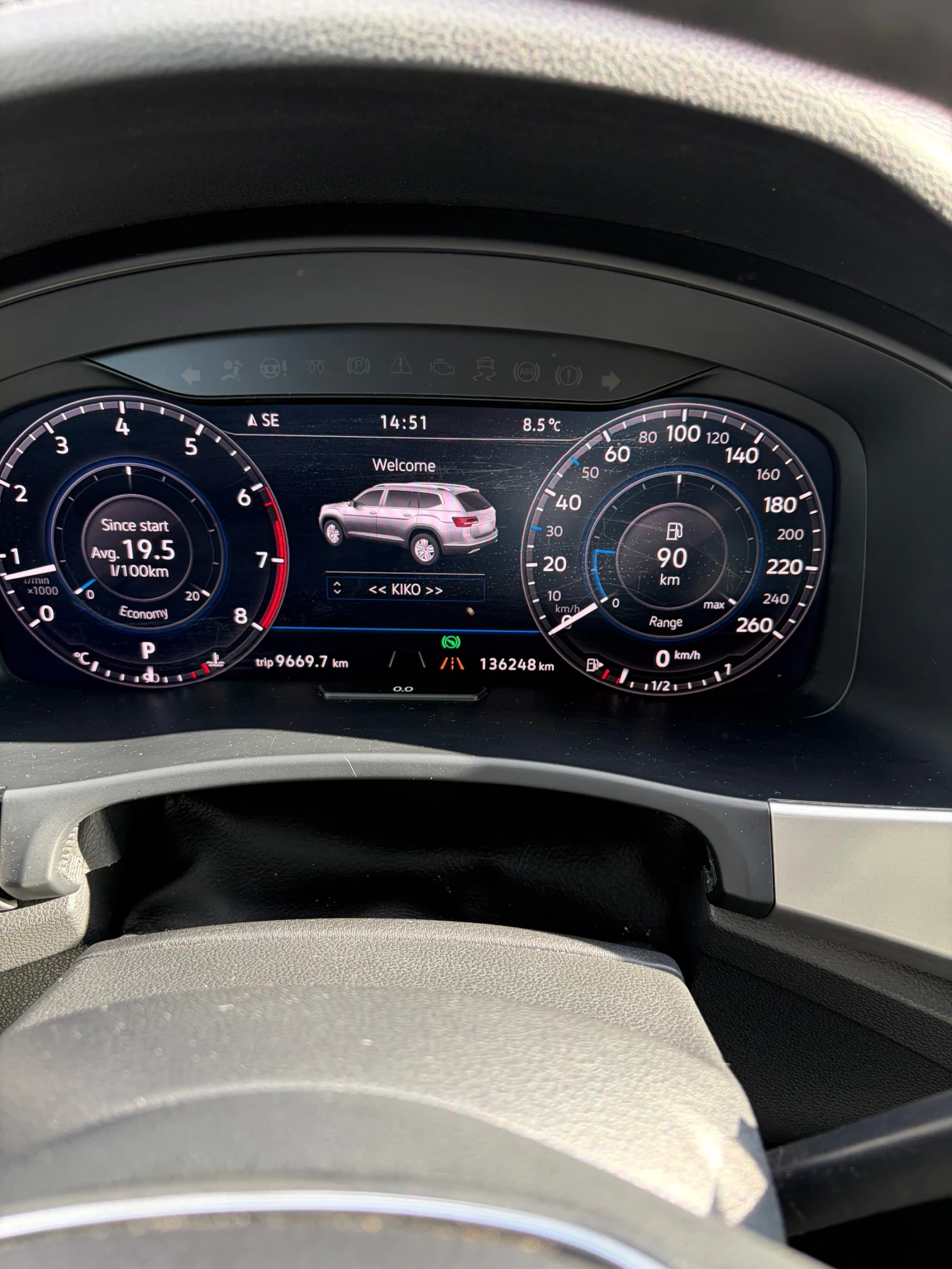 VW Atlas AWD FULL EXTRAS, снимка 14 - Автомобили и джипове - 54075620