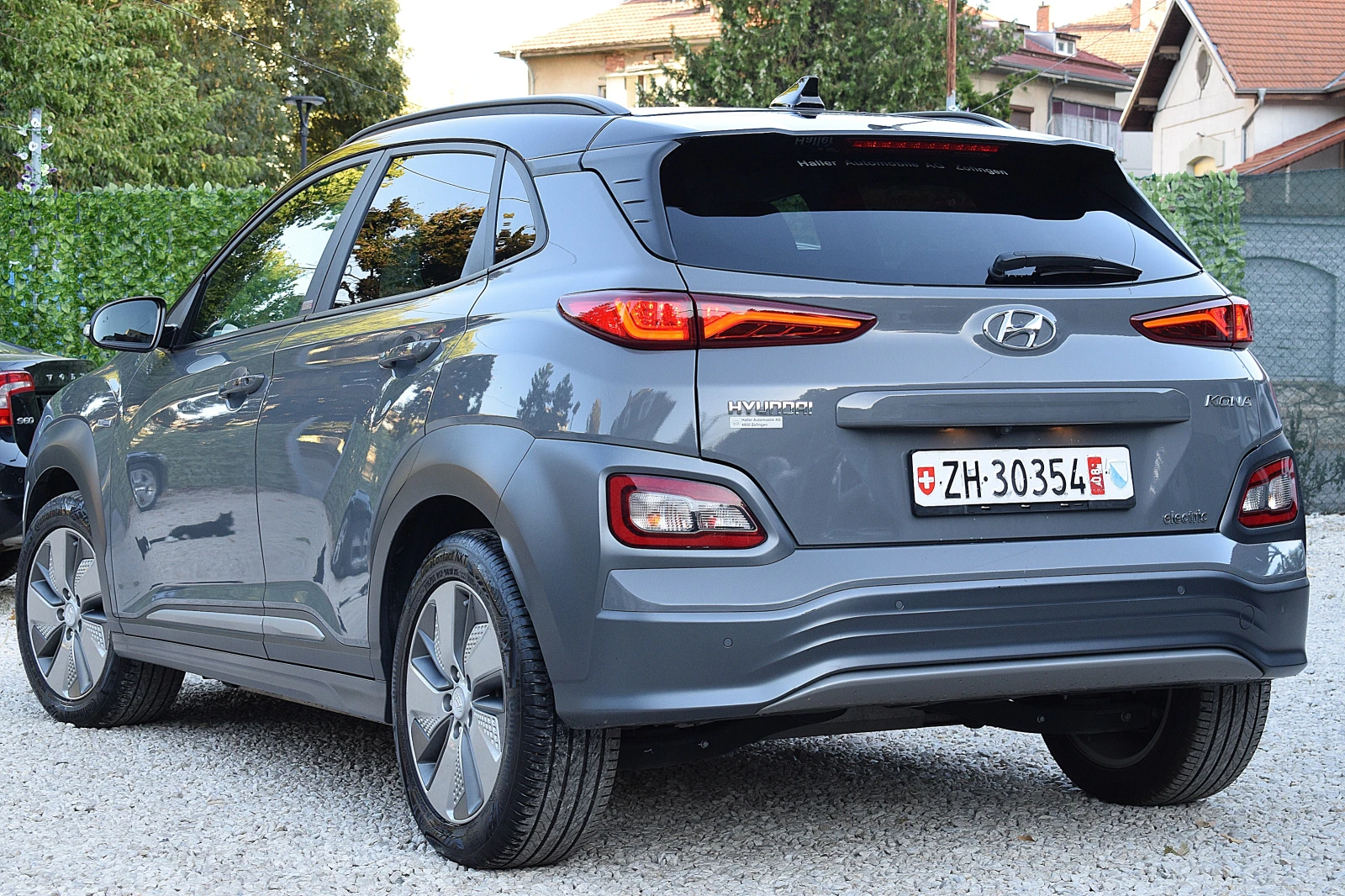 Hyundai Kona ШВЕЙЦАРИЯ/64KW/500км WLTP пробег/LUX, снимка 7 - Автомобили и джипове - 55974550