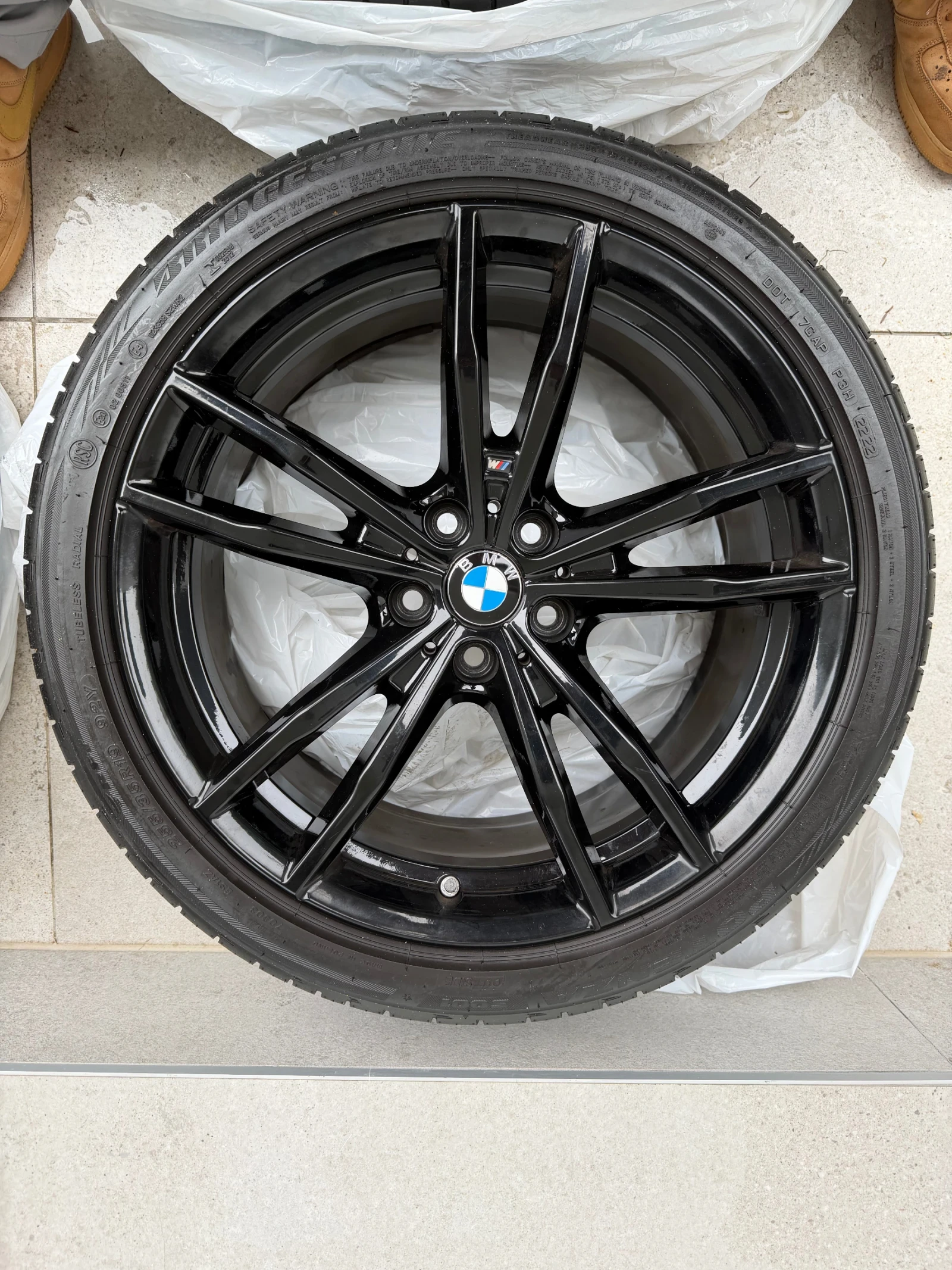 Гуми с джанти Bridgestone 255/35R19, снимка 5 - Гуми и джанти - 54371708