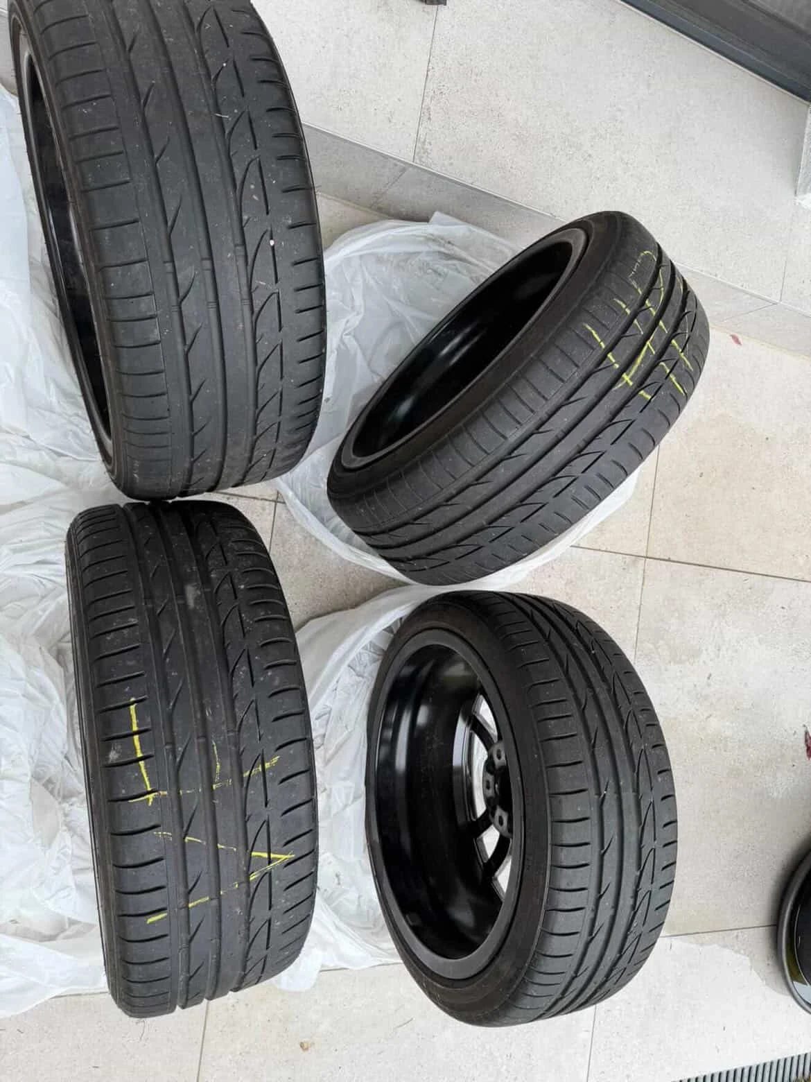 Гуми с джанти Bridgestone 255/35R19, снимка 9 - Гуми и джанти - 54371708