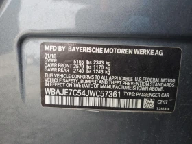BMW 540 МИНИМАЛНА ЩЕТА/СЕРВИЗНА ИСТОРИЯ/РЕАЛНИ КИЛОМЕТРИ - 29999 лв. - 58550016 | Car24.bg