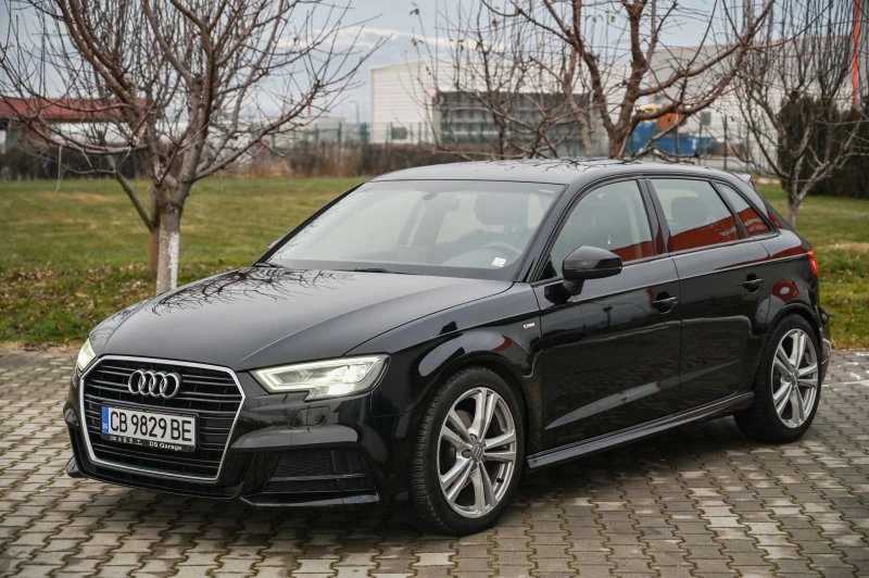 Audi A3 2.0TDI* S-Line* NAVI* Подгрев* Keyless, снимка 4 - Автомобили и джипове - 48598981