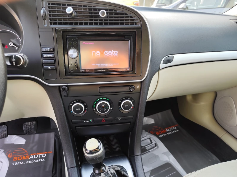 Saab 9-3 1.9ТiD* KLIMATONIK* КОЖА* , снимка 9 - Автомобили и джипове - 52838916