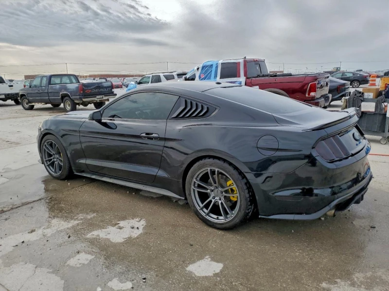 Ford Mustang ECOBOOST* КОЖА* ПОДГРЕВ* ОБДУХВАНЕ* ГОЛЯМА НАВИГАЦ, снимка 2 - Автомобили и джипове - 53417004