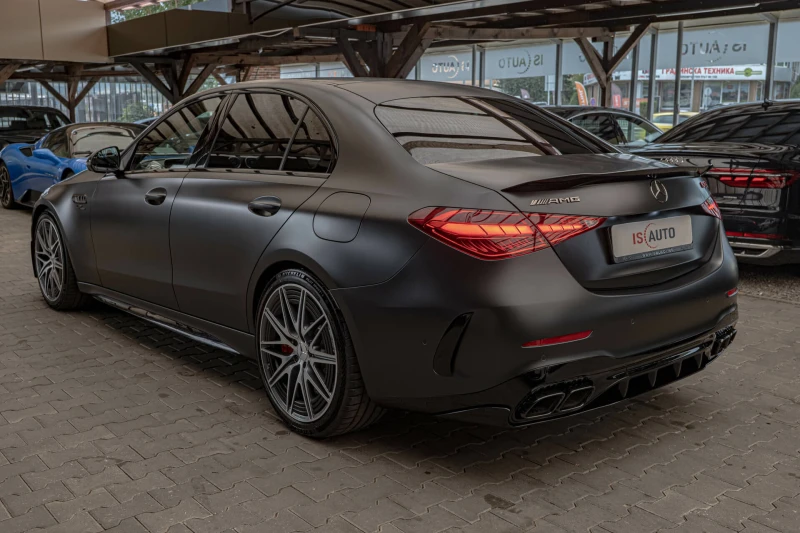 Mercedes-Benz C 63 AMG S E-Perf/Обдухване/Burmesteer/MultiBeam/4Matic+ , снимка 6 - Автомобили и джипове - 51660490