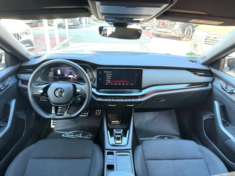 Skoda Octavia SPORLINE#DISTRONIC#KEYLESS#HEADUP#MATRIX#CANTON, снимка 12 - Автомобили и джипове - 52419004