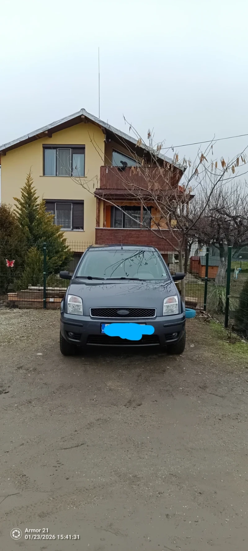 Ford Fusion 1.4 LPG, снимка 4 - Автомобили и джипове - 53205239