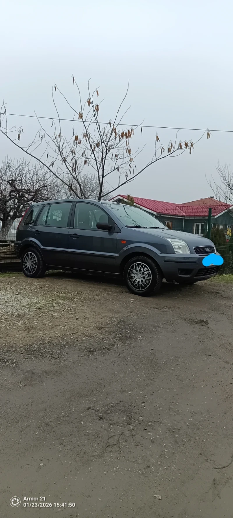 Ford Fusion 1.4 LPG, снимка 6 - Автомобили и джипове - 53205239