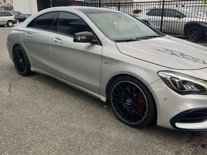 Mercedes-Benz CLA 45 AMG * 4MATIC * CARFAX * DOWNPIPE * 2 КЛЮЧА * ПОДГРЕВИ, снимка 3 - Автомобили и джипове - 53660447
