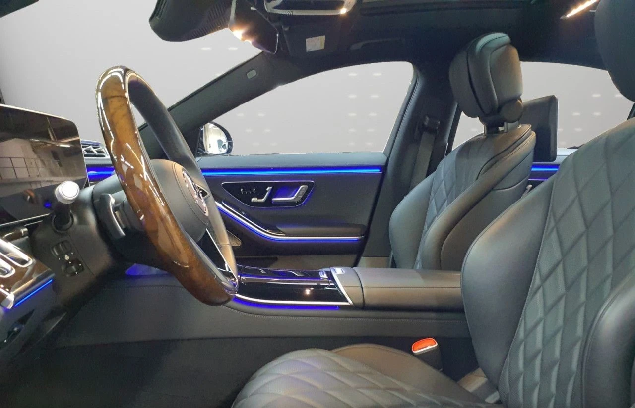 Mercedes-Benz S 400 d/AMG/LONG/4M/BURM/PANO/HEAD UP/360/DIGITAL LIG/TV - изображение 9