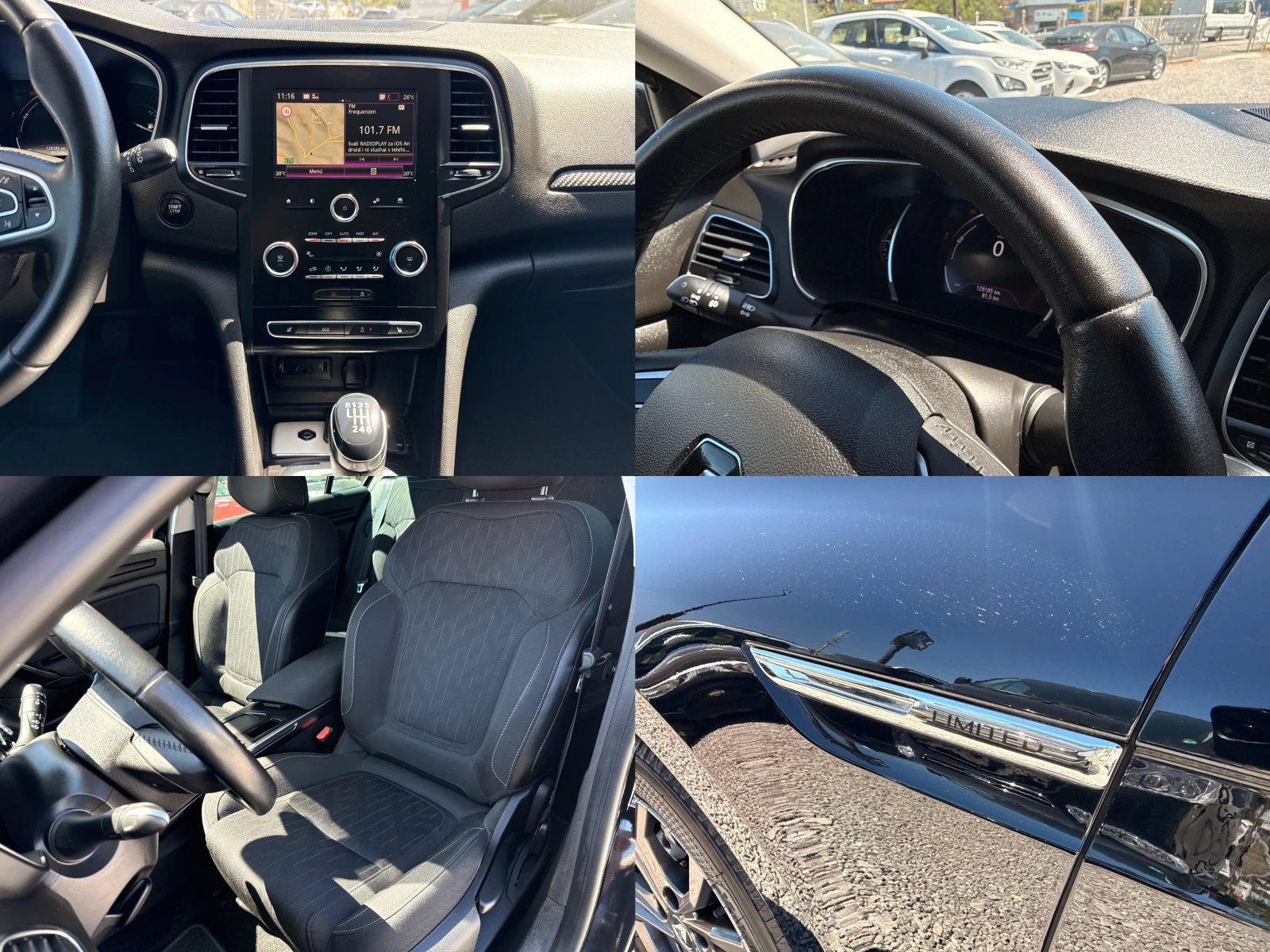 Renault Megane 1.3TCe LIMITED EURO6 TUV GERMANY, снимка 14 - Автомобили и джипове - 54725042
