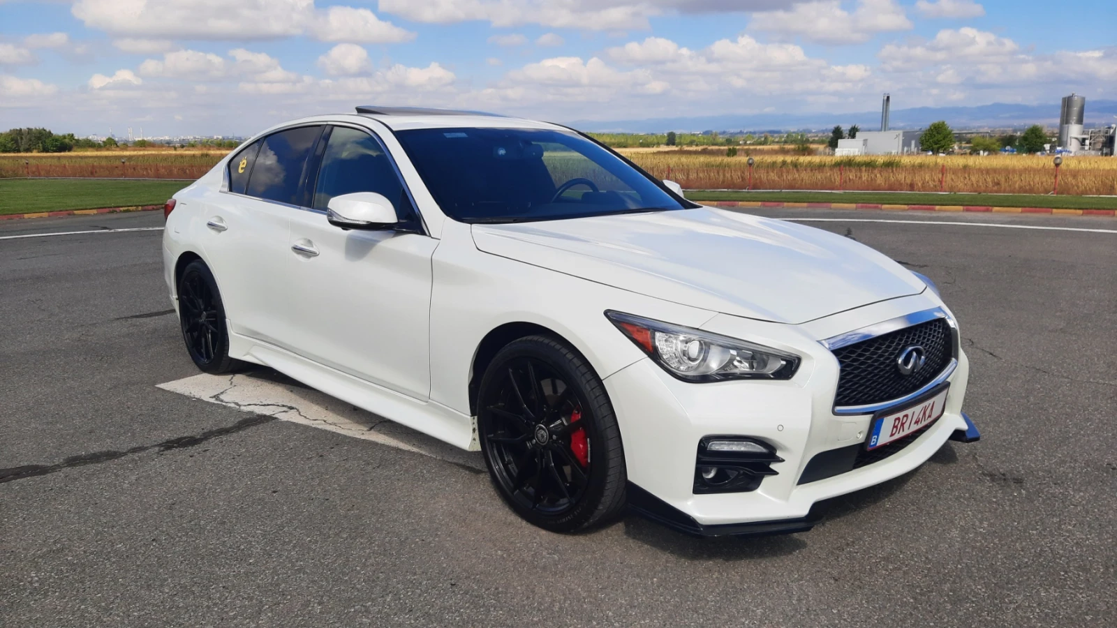 Infiniti Q50 Red Sport 400 AWD