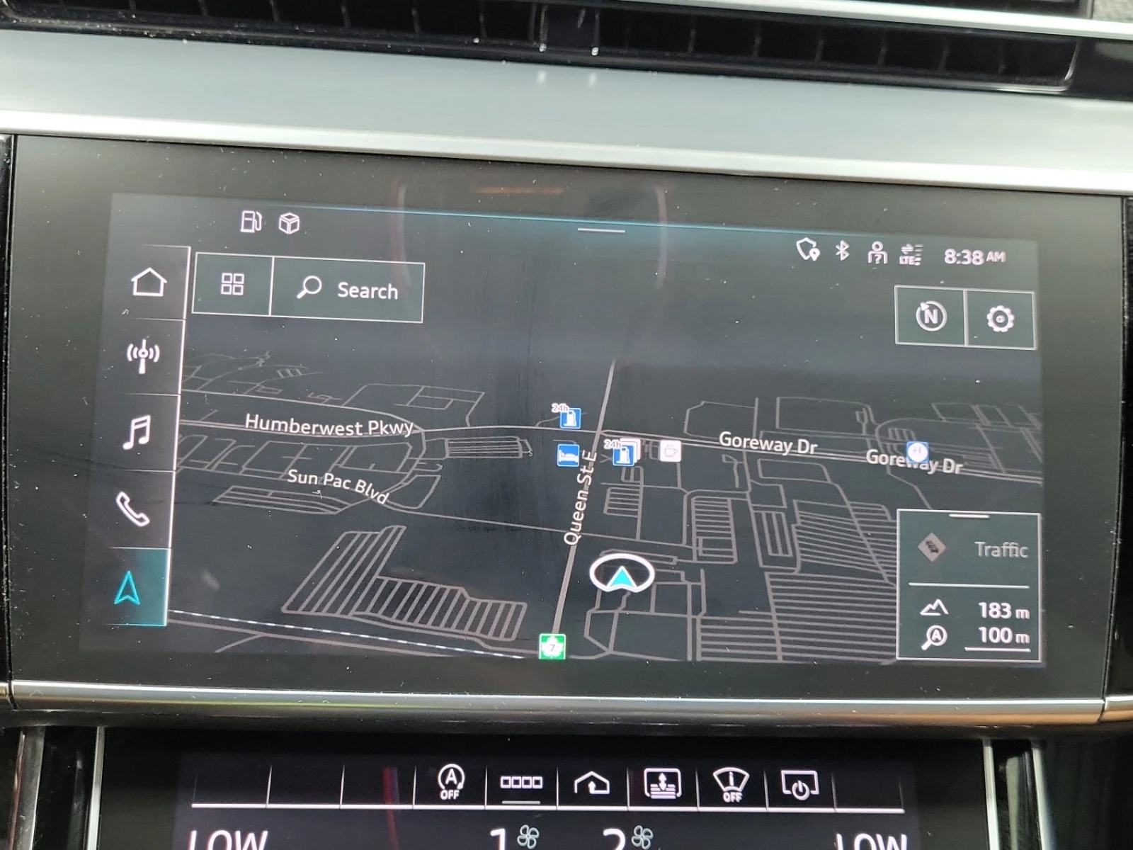 Audi S8 MATRIX* ДИСТРОНИК* ПАНО* BLACKED OUT, снимка 10 - Автомобили и джипове - 55929034