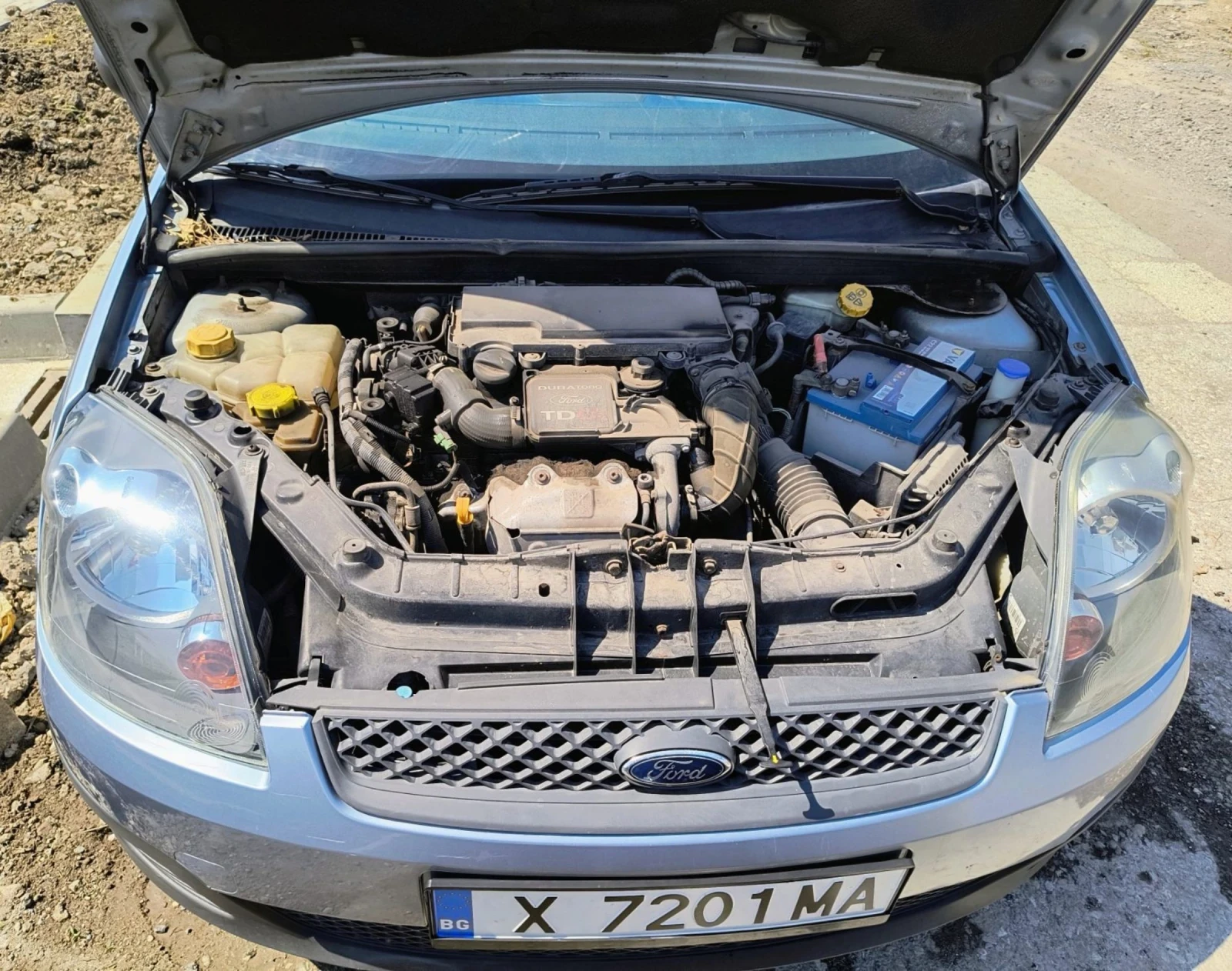 Ford Fiesta 1.4 TDCI, снимка 2 - Автомобили и джипове - 56622609