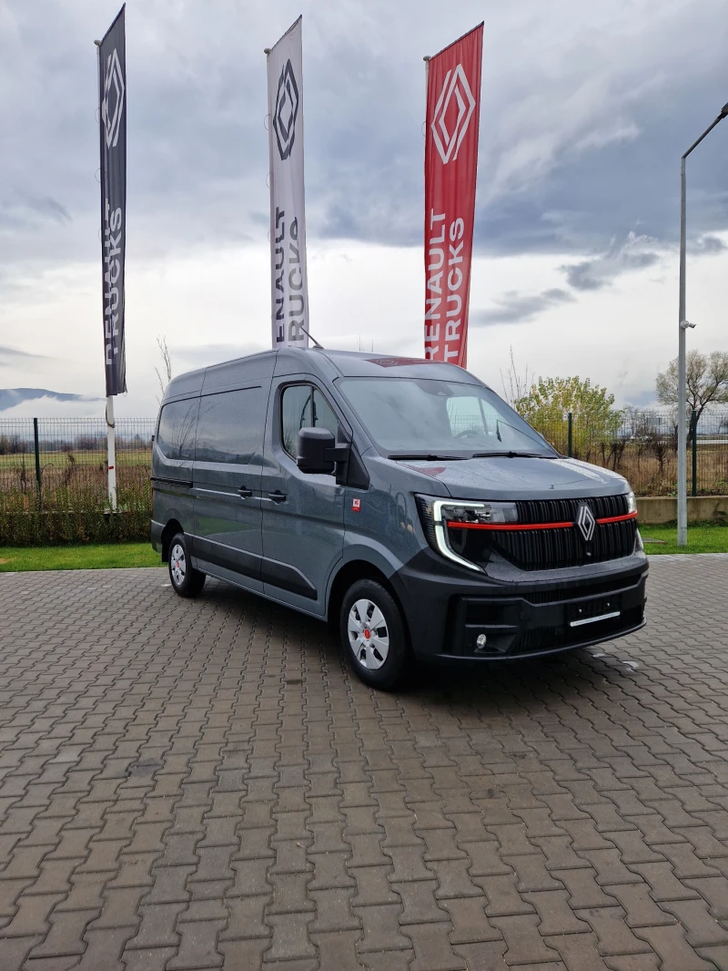 Renault Master RED EDITION * L2H2* * НЕРАЗЛИЧИМ ОТ НОВ* , снимка 3 - Бусове и автобуси - 52613606