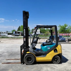 Мотокар Komatsu  FG15T-20 * ИЗРАВНИТЕЛ * 4.5 МЕТРА * НАЛИЧЕН * , снимка 2