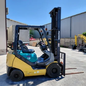 Мотокар Komatsu  FG15T-20 * ИЗРАВНИТЕЛ * 4.5 МЕТРА * НАЛИЧЕН * , снимка 6