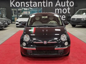 Fiat 500 1.2 бензин | Панорама | Климатик, снимка 1