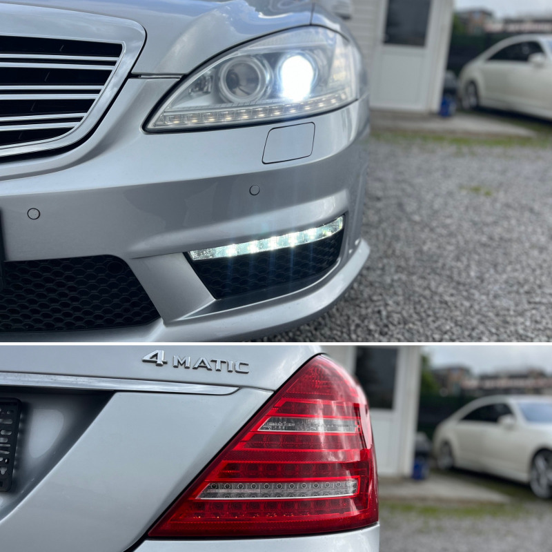 Mercedes-Benz S 500 4 Matic Long 5.5 V8 AMG 388кс ЛИЗИНГ, снимка 7 - Автомобили и джипове - 45878409