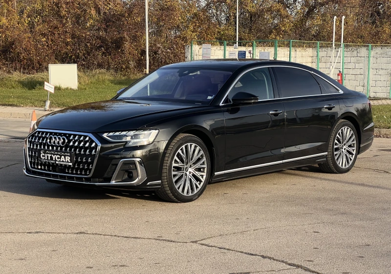 Audi A8 60TFSIe PLUG-IN/LONG/FIRST CLASS/B&O/MATRIX/HUD/TV, снимка 3 - Автомобили и джипове - 49296047