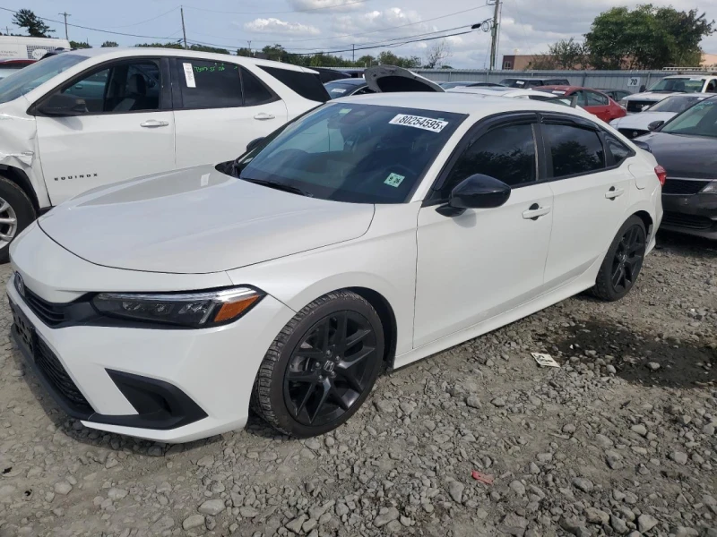 Honda Civic SPORT* ПЕРФЕКТНА* РЕАЛНИ КМ, снимка 3 - Автомобили и джипове - 52163117