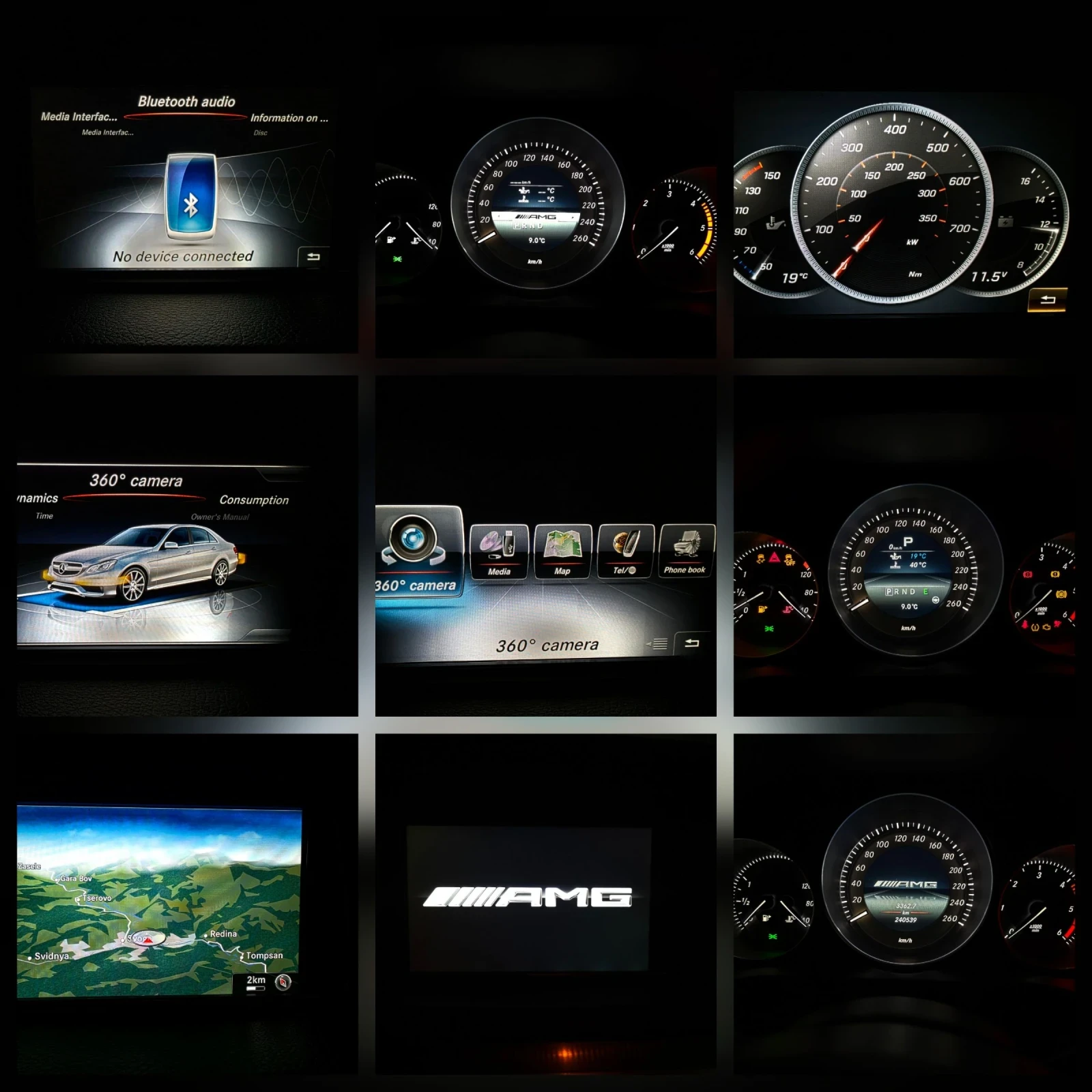 Mercedes-Benz E 350 AMG/// НА ПРУЖИНИ, снимка 17 - Автомобили и джипове - 53907052