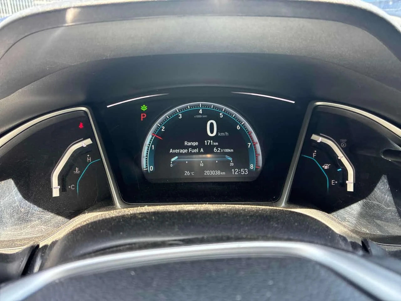 Honda Civic EX T/CARFAX/КЛИП/ШИБЕДАХ/ФИНАНСИРАНЕ, снимка 8 - Автомобили и джипове - 54788836
